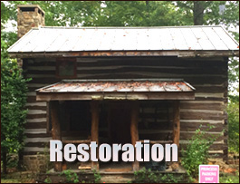 Historic Log Cabin Restoration  Waterford, Ohio